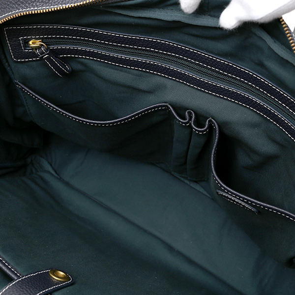  ビジネスバッグ メンズ 本革 レザー ブルー ネイビー 青色 ブリーフケース 大容量 革 ショルダー付き バッグ カバン 鞄 レディース 大きい fetia(フェティア)