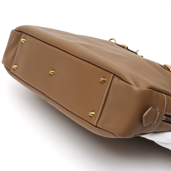  ビジネスバッグ メンズ 本革 レザー ベージュ 肌色 ブリーフケース 大容量 革 ショルダー付き バッグ カバン 鞄 レディース 大きい fetia(フェティア)