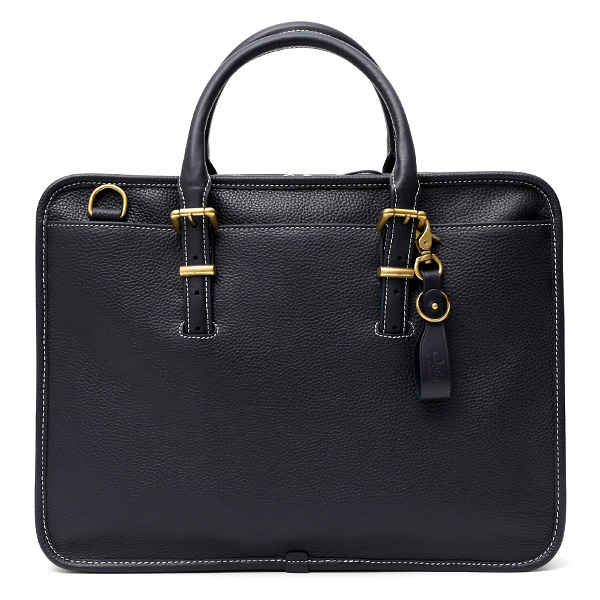 fetia(フェティア) ライロアシリーズ ブリーフケース(薄マチ) ネイビー