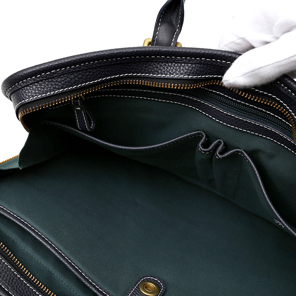  ブリーフケース メンズ ブルー ネイビー 青色 本革 レザー ビジネスバッグ 薄マチ レディース 革 ショルダー付き バッグ カバン 鞄 薄い 小ぶり fetia(フェティア)