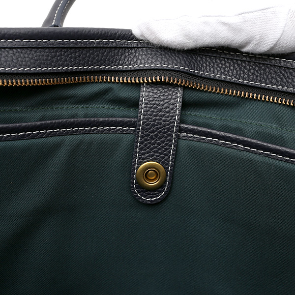  ブリーフケース メンズ ブルー ネイビー 青色 本革 レザー ビジネスバッグ 薄マチ レディース 革 ショルダー付き バッグ カバン 鞄 薄い 小ぶり fetia(フェティア)