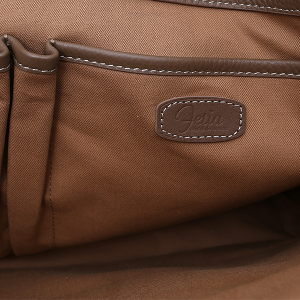  ブリーフケース メンズ ベージュ 肌色 本革 レザー ビジネスバッグ 薄マチ レディース 革 ショルダー付き バッグ カバン 鞄 薄い 小ぶり fetia(フェティア)