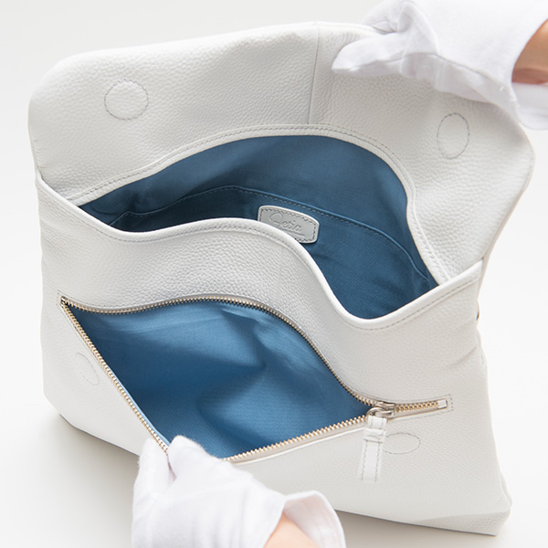  クラッチバッグ メンズ レザー 本革 日本 ブランド ホワイト 白色 レディース セカンドバッグ 大容量 鞄 大きい カバン 手持ち 小さい ミニ おしゃれ 大人 キレイめ fetia(フェティア) ライロアシリーズ(Rairoa Series)