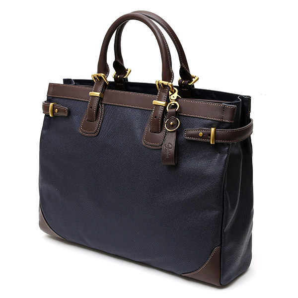  ビジネスバッグ メンズ 日本 ブランド ブリーフケース 本革 レザー ブルー ネイビー 青色 トート 大容量 軽量 ショルダーベルト 鞄 カバン fetia(フェティア)