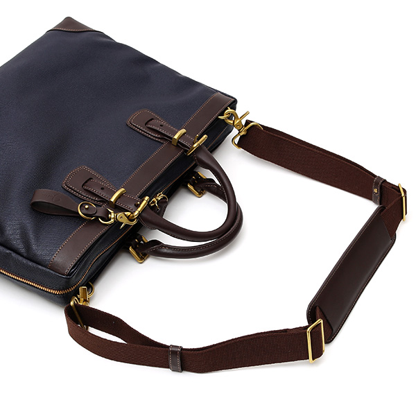  ブリーフケース メンズ ビジネスバッグ 本革 レザー 日本 ブランド ブルー ネイビー 青色 ショルダー付き 軽量 大容量 革 鞄 バッグ シンプル 高級 上品 大人 fetia(フェティア) モアナシリーズ(Moana Series)