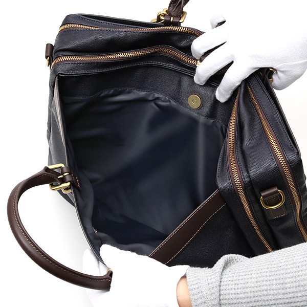  ビジネスバッグ メンズ ブリーフケース 本革 レザー 日本 ブランド ブルー ネイビー 青色 出張 ショルダーベルト 大容量 軽量 革 レディース 鞄 バッグ 高級 fetia(フェティア) モアナシリーズ(Moana Series)