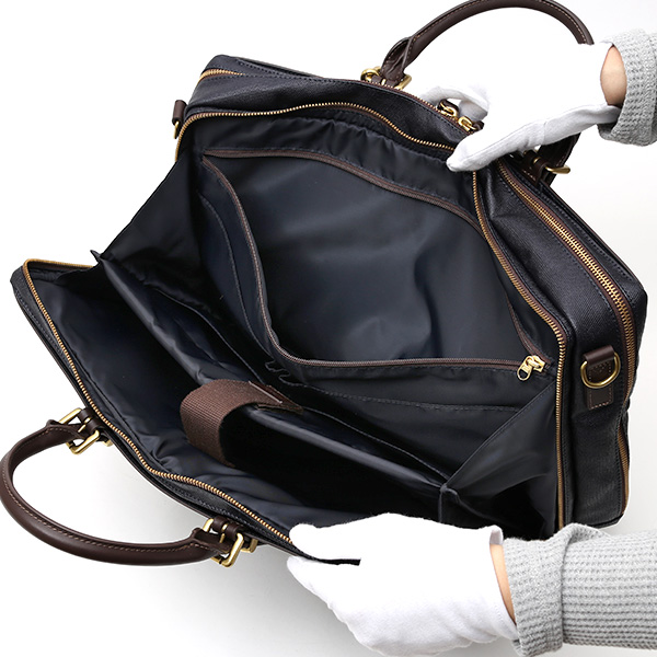  ビジネスバッグ メンズ ブリーフケース 本革 レザー 日本 ブランド ブルー ネイビー 青色 出張 ショルダーベルト 大容量 軽量 革 レディース 鞄 バッグ 高級 fetia(フェティア) モアナシリーズ(Moana Series)