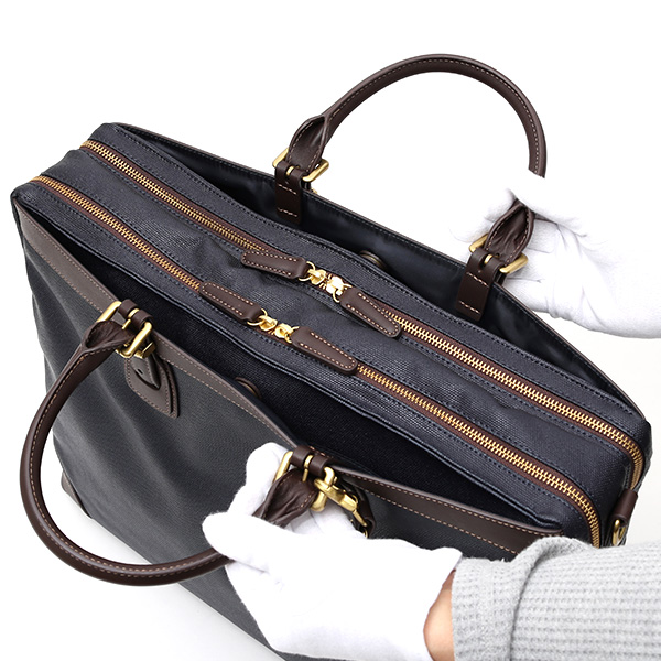  ビジネスバッグ メンズ ブリーフケース 本革 レザー 日本 ブランド ブルー ネイビー 青色 出張 ショルダーベルト 大容量 軽量 革 レディース 鞄 バッグ 高級 fetia(フェティア) モアナシリーズ(Moana Series)