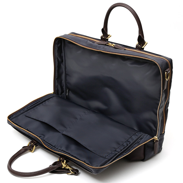  ビジネスバッグ メンズ ブリーフケース 本革 レザー 日本 ブランド ブルー ネイビー 青色 出張 ショルダーベルト 大容量 軽量 革 レディース 鞄 バッグ 高級 fetia(フェティア) モアナシリーズ(Moana Series)