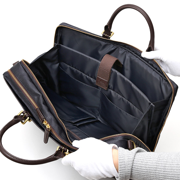  ビジネスバッグ メンズ ブリーフケース 本革 レザー 日本 ブランド ブルー ネイビー 青色 出張 ショルダーベルト 大容量 軽量 革 レディース 鞄 バッグ 高級 fetia(フェティア) モアナシリーズ(Moana Series)