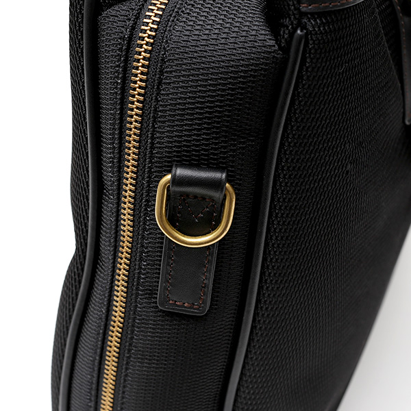  ブリーフケース メンズ ナイロン ビジネスバッグ ブラック 黒 黒色 軽量 本革 レディース レザー ショルダー付き 鞄 高級 高品質 シンプル fetia(フェティア)