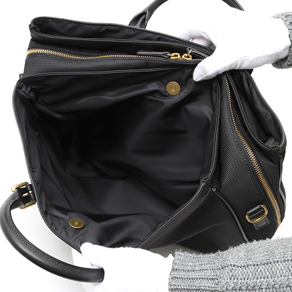  ブリーフケース メンズ ナイロン ビジネスバッグ ブラック 黒 黒色 軽量 本革 レディース レザー ショルダー付き 鞄 高級 高品質 シンプル fetia(フェティア)