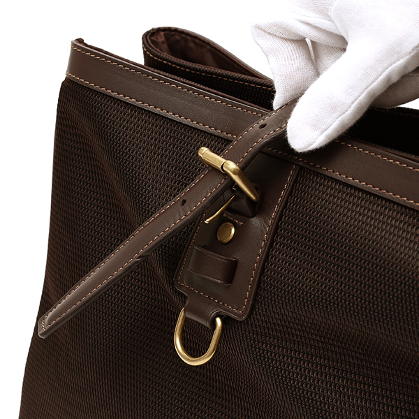 ブリーフケース メンズ ナイロン ビジネスバッグ ダークブラウン ブラウン 茶 茶色 軽量 本革 レディース レザー ショルダー付き 鞄 高級 高品質 シンプル fetia(フェティア)