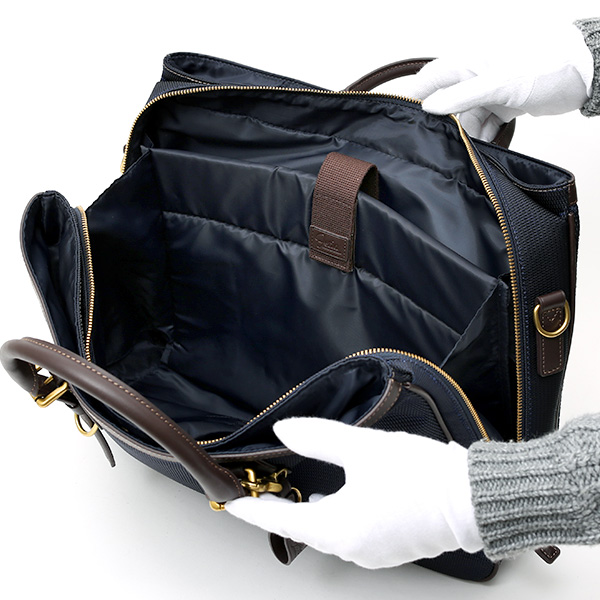  ブリーフケース メンズ ナイロン ビジネスバッグ ブルー ネイビー 青色 軽量 本革 レディース レザー ショルダー付き 鞄 高級 高品質 シンプル fetia(フェティア)