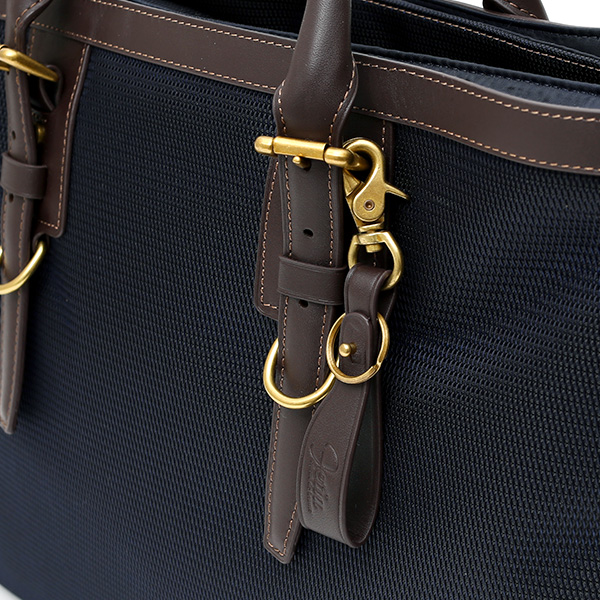  ブリーフケース メンズ ナイロン ビジネスバッグ ブルー ネイビー 青色 軽量 本革 レディース レザー ショルダー付き 鞄 高級 高品質 シンプル fetia(フェティア)