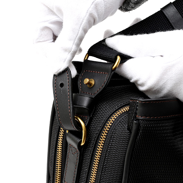  ビジネスバッグ メンズ ショルダー付き ブラック 黒 黒色 大容量 ブリーフケース ナイロン 軽量 本革 レザー 出張 カバン 鞄 高品質 大人 fetia(フェティア)