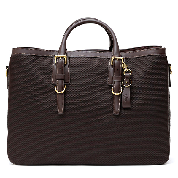 fetia(フェティア) ティアレシリーズ ブリーフケース(ダブル) ダークブラウン