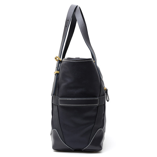 トートバッグ メンズ トート ファスナー付き 本革 レザー ビジネスバッグ ブルー ネイビー 青色 日本 ブランド レディース 大きめ キャンバス 布 軽量 大容量 鞄 大きい カバン おしゃれ 大人 シンプル fetia(フェティア) ファッティシリーズ(FA'ATI Series)