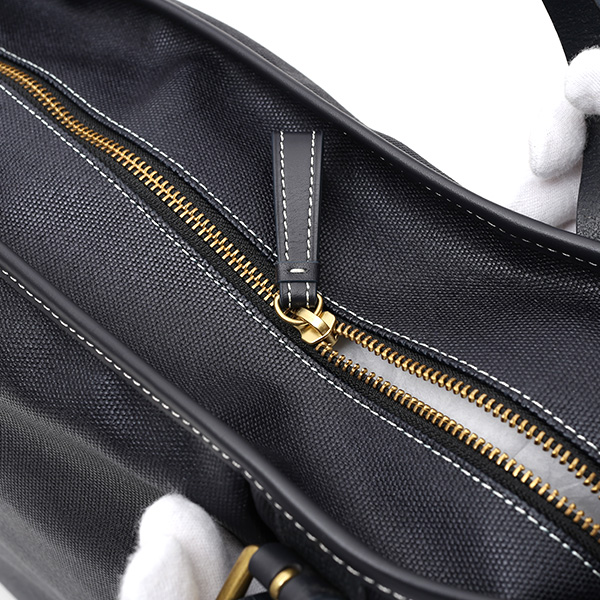 トートバッグ メンズ トート ファスナー付き 本革 レザー ビジネスバッグ ブルー ネイビー 青色 日本 ブランド レディース 大きめ キャンバス 布 軽量 大容量 鞄 大きい カバン おしゃれ 大人 シンプル fetia(フェティア) ファッティシリーズ(FA'ATI Series)