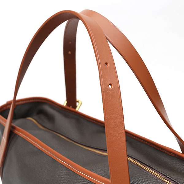  トートバッグ メンズ トート ファスナー付き 本革 レザー ビジネスバッグ イエロー 黄色 日本 ブランド レディース 大きめ キャンバス 布 軽量 大容量 鞄 大きい カバン おしゃれ 大人 シンプル fetia(フェティア) ファッティシリーズ(FA'ATI Series)