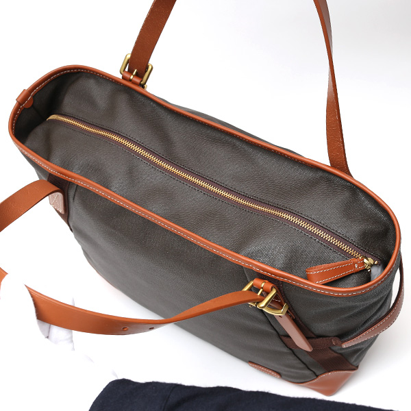  トートバッグ メンズ トート ファスナー付き 本革 レザー ビジネスバッグ イエロー 黄色 日本 ブランド レディース 大きめ キャンバス 布 軽量 大容量 鞄 大きい カバン おしゃれ 大人 シンプル fetia(フェティア) ファッティシリーズ(FA'ATI Series)