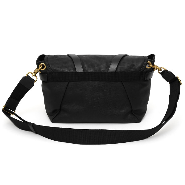 ショルダーバッグ ミニ メンズ レディース 本革 レザー ブラック 黒 黒色 日本 ブランド かわいい おしゃれ 斜めがけ 軽い 小さめ キャンバス 帆布 fetia(フェティア)