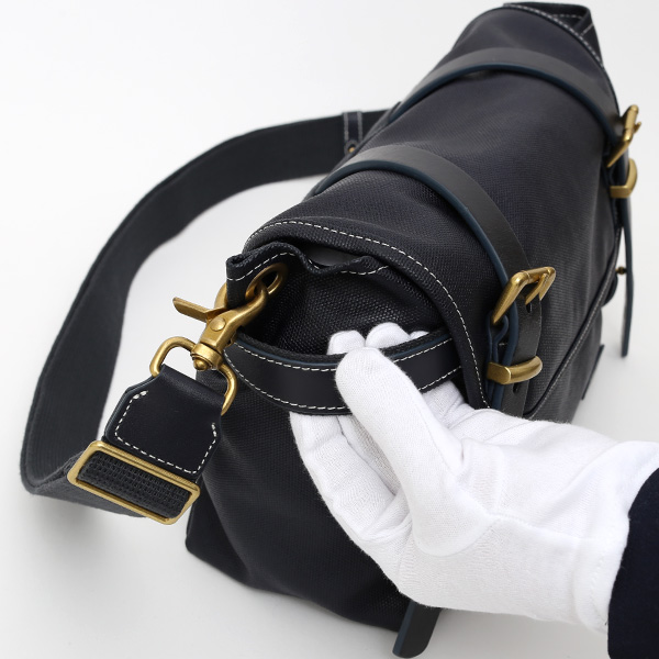 ショルダーバッグ ミニ メンズ レディース 本革 レザー ブルー ネイビー 青色 日本 ブランド かわいい おしゃれ 斜めがけ 軽い 小さめ キャンバス 帆布 fetia(フェティア)