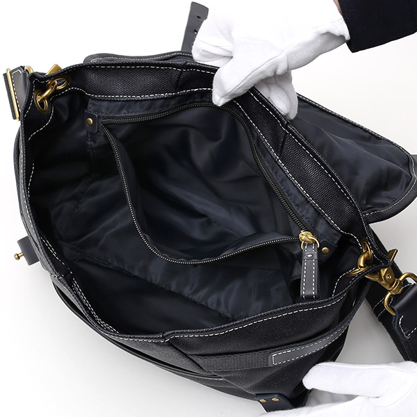 ショルダーバッグ ミニ メンズ レディース 本革 レザー ブルー ネイビー 青色 日本 ブランド かわいい おしゃれ 斜めがけ 軽い 小さめ キャンバス 帆布 fetia(フェティア)