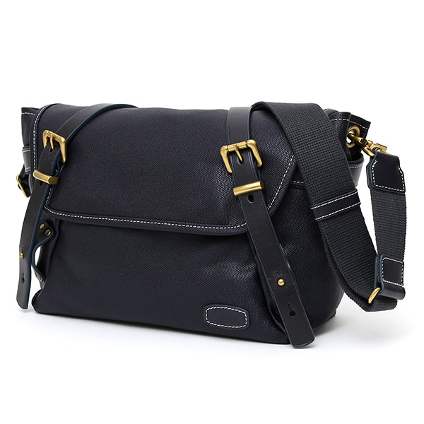 ショルダーバッグ ミニ メンズ レディース 本革 レザー ブルー ネイビー 青色 日本 ブランド かわいい おしゃれ 斜めがけ 軽い 小さめ キャンバス 帆布 fetia(フェティア)