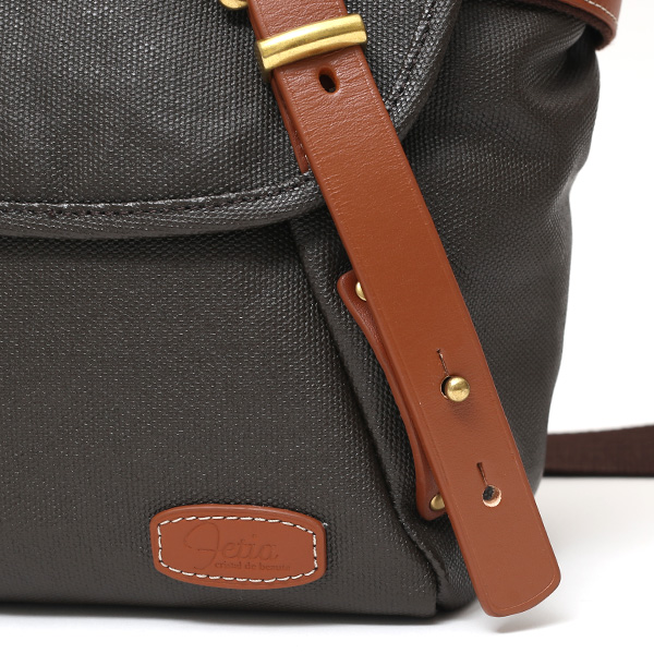 ショルダーバッグ ミニ メンズ レディース 本革 レザー イエロー 黄色 日本 ブランド かわいい おしゃれ 斜めがけ 軽い 小さめ キャンバス 帆布 fetia(フェティア)