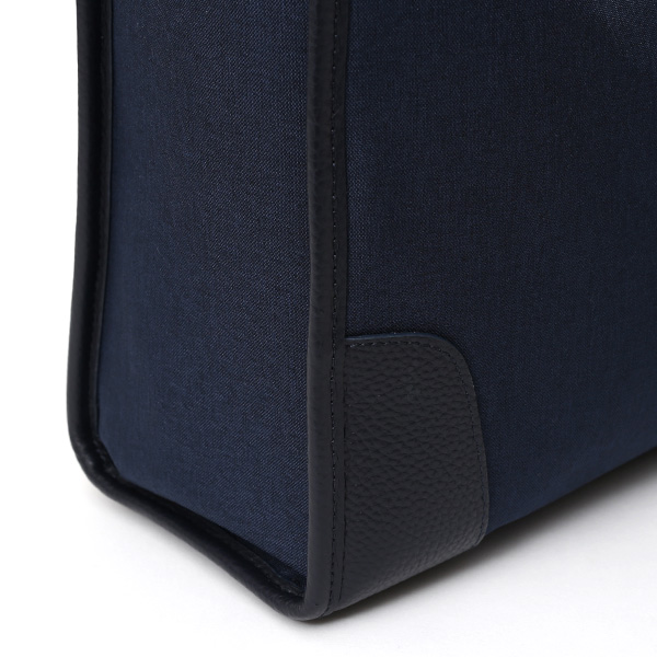  ビジネスバッグ メンズ レディース ブリーフケース 本革 レザー ブルー ネイビー 青色 トートバッグ ビジネスバッグ 肩掛け ハンドル 長い fetia(フェティア)
