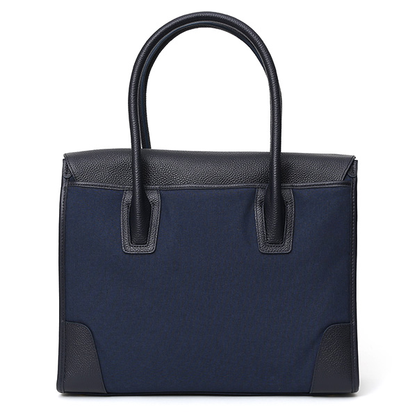  ビジネスバッグ メンズ レディース ブリーフケース 本革 レザー ブルー ネイビー 青色 トートバッグ ビジネスバッグ 肩掛け ハンドル 長い fetia(フェティア)