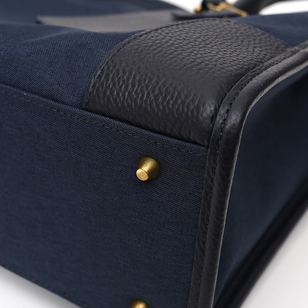  ビジネスバッグ メンズ レディース ブリーフケース 本革 レザー ブルー ネイビー 青色 トートバッグ ビジネスバッグ 肩掛け ハンドル 長い fetia(フェティア)