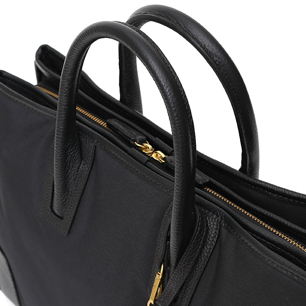  ブリーフケース メンズ 本革 レザー ビジネスバッグ ブラック 黒 黒色 ショルダー付き 上品 上質 高級 カバン ドレス 鞄 fetia(フェティア)