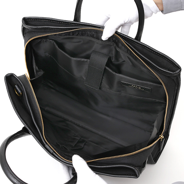  ブリーフケース メンズ 本革 レザー ビジネスバッグ ブラック 黒 黒色 ショルダー付き 上品 上質 高級 カバン ドレス 鞄 fetia(フェティア)