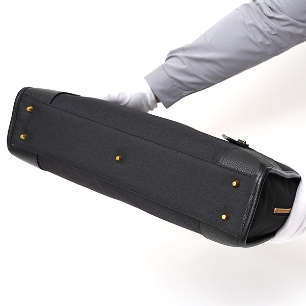  ブリーフケース メンズ 本革 レザー ビジネスバッグ ブラック 黒 黒色 ショルダー付き 上品 上質 高級 カバン ドレス 鞄 fetia(フェティア)