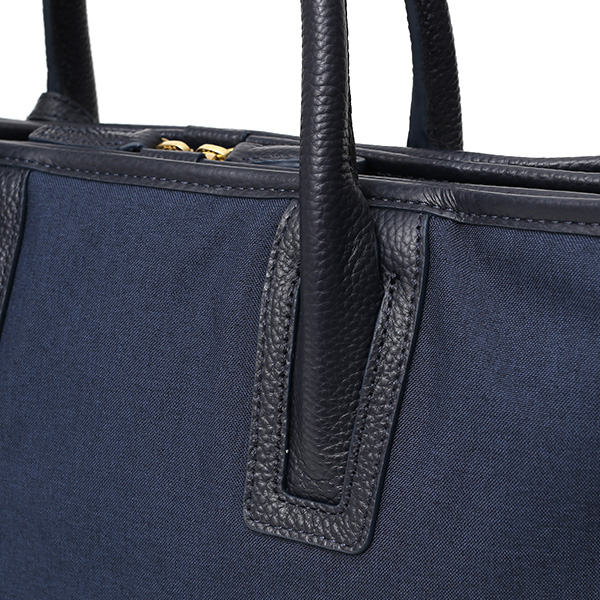  ブリーフケース メンズ 本革 レザー ビジネスバッグ ブルー ネイビー 青色 ショルダー付き 上品 上質 高級 カバン ドレス 鞄 fetia(フェティア)