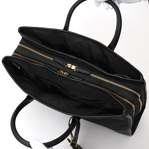  ビジネスバッグ メンズ ブリーフケース ブラック 黒 黒色 ショルダー付き 大容量 大きめ 大きい 出張 軽量 本革 レザー 高級 fetia(フェティア)