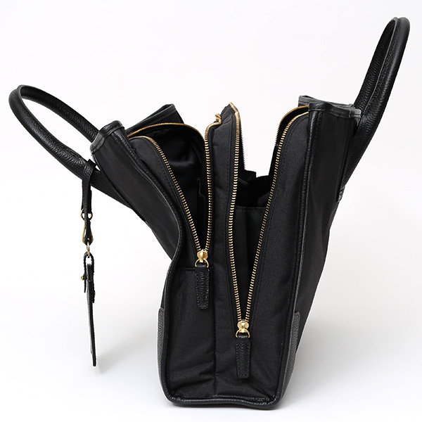  ビジネスバッグ メンズ ブリーフケース ブラック 黒 黒色 ショルダー付き 大容量 大きめ 大きい 出張 軽量 本革 レザー 高級 fetia(フェティア)