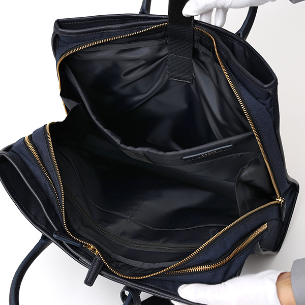  ビジネスバッグ メンズ ブリーフケース ブルー ネイビー 青色 ショルダー付き 大容量 大きめ 大きい 出張 軽量 本革 レザー 高級 fetia(フェティア)