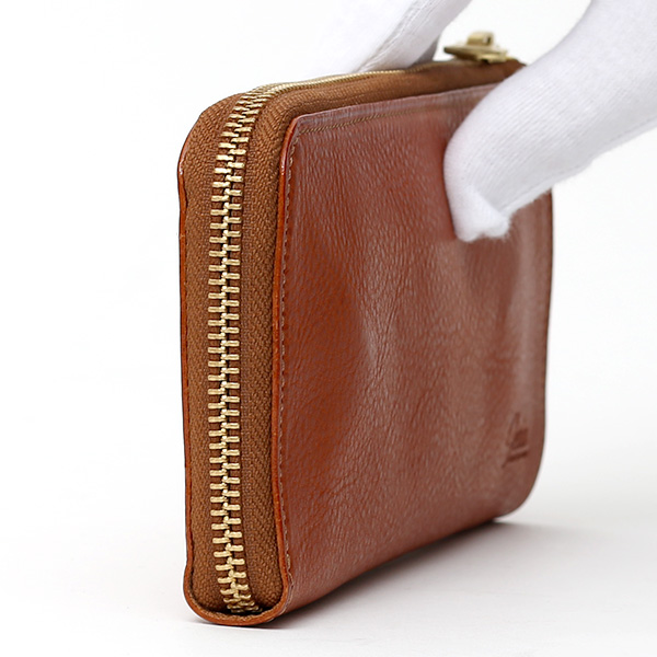  長財布 メンズ ラウンドファスナー 財布 本革 レザー ブラウン 茶 茶色 ブランド 小銭入れあり レディース fetia(フェティア) ヒオナシリーズ(Hiona Series)