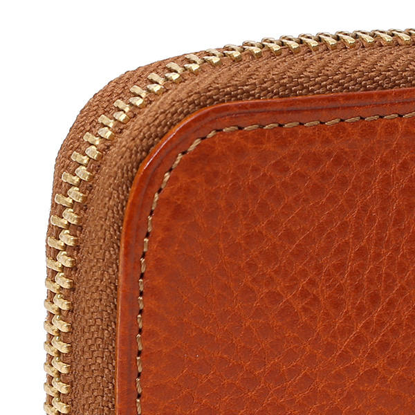  長財布 メンズ ラウンドファスナー 財布 本革 レザー ブラウン 茶 茶色 ブランド 小銭入れあり レディース fetia(フェティア) ヒオナシリーズ(Hiona Series)