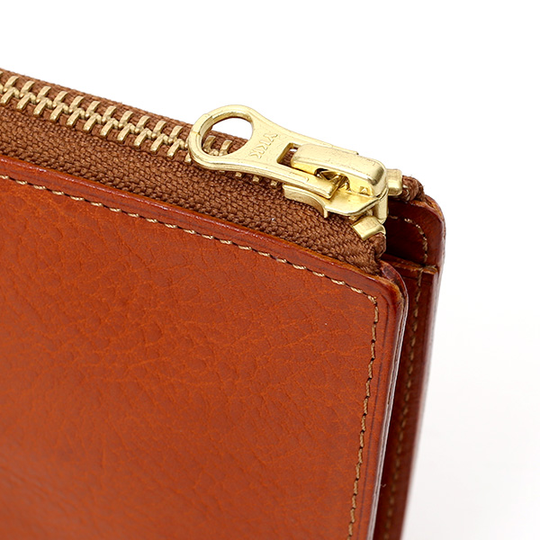  長財布 メンズ ラウンドファスナー 財布 本革 レザー ブラウン 茶 茶色 ブランド 小銭入れあり レディース fetia(フェティア) ヒオナシリーズ(Hiona Series)