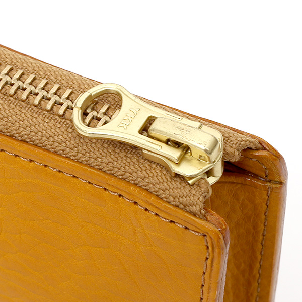  長財布 メンズ ラウンドファスナー 財布 本革 レザー イエロー 黄色 ブランド 小銭入れあり レディース fetia(フェティア) ヒオナシリーズ(Hiona Series)