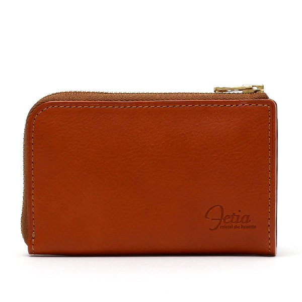 fetia(フェティア) ヒオナシリーズ レザー コインケース 小銭入れ ブラウン