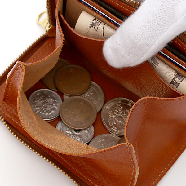  コインケース メンズ 小銭入れ ブラウン 茶 茶色 カード入れあり パスケース 本革 レザー ファスナー 財布 大容量 レディース 革 サイフ fetia(フェティア)