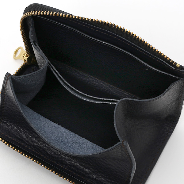  コインケース メンズ 小銭入れ ブルー ネイビー 青色 カード入れあり パスケース 本革 レザー ファスナー 財布 大容量 レディース 革 サイフ fetia(フェティア)