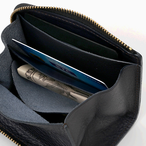  コインケース メンズ 小銭入れ ブルー ネイビー 青色 カード入れあり パスケース 本革 レザー ファスナー 財布 大容量 レディース 革 サイフ fetia(フェティア)