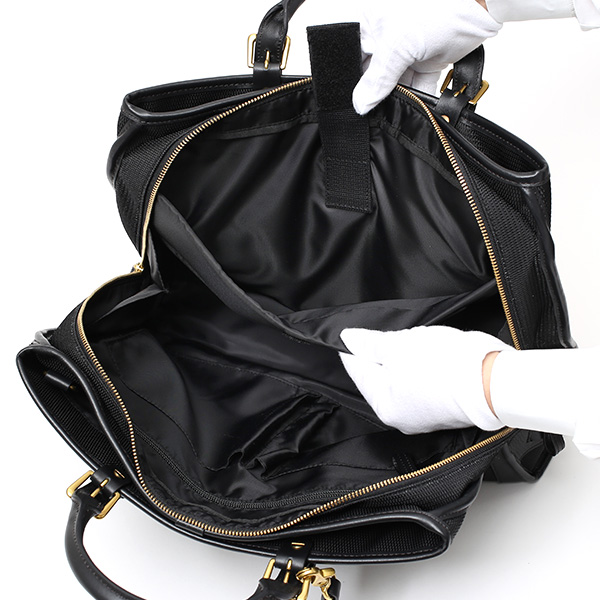  ビジネスバッグ メンズ 本革 ブランド ブラック 黒 黒色 ブリーフケース レディース ショルダー付き 軽量 A4 上品 シンプル 上質 ナイロン 出張 高級 レザー カバン ドレス 鞄 撥水性あり fetia(フェティア) ティアレシリーズ(Tiare Series)