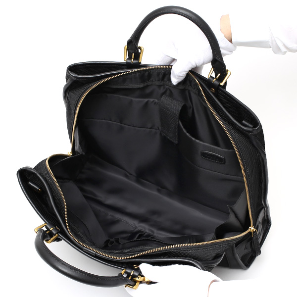  ビジネスバッグ メンズ 本革 ブランド ブラック 黒 黒色 ブリーフケース レディース ショルダー付き 軽量 A4 上品 シンプル 上質 ナイロン 出張 高級 レザー カバン ドレス 鞄 撥水性あり fetia(フェティア) ティアレシリーズ(Tiare Series)